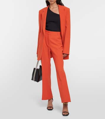 One-shoulder ribbed top | Stella McCartney