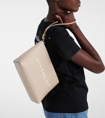 Logo coated canvas pouch | Givenchy