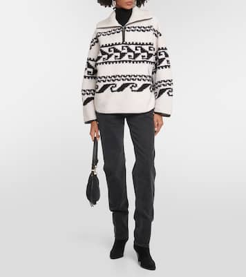 Jersey Marner de forro polar estampado | Marant Etoile