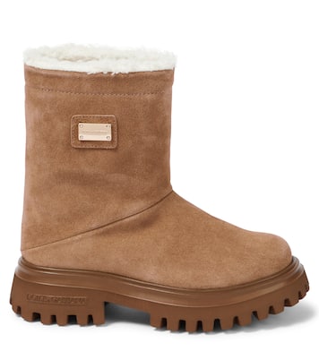 Stivaletti in suede | Dolce&Gabbana Kids