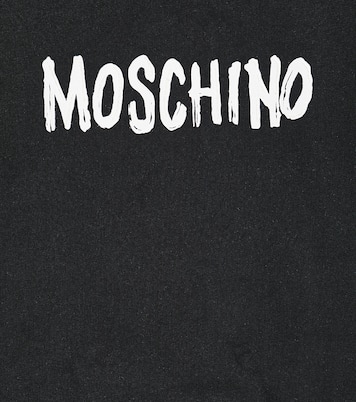 Felpa in misto cotone con logo | Moschino Kids