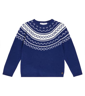 Pullover in jacquard di lana | Tartine et Chocolat