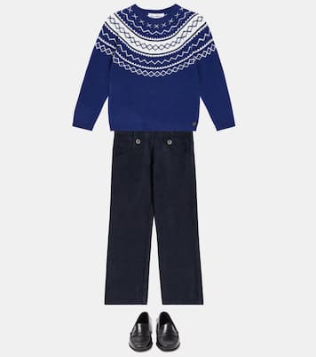 Pullover in jacquard di lana | Tartine et Chocolat