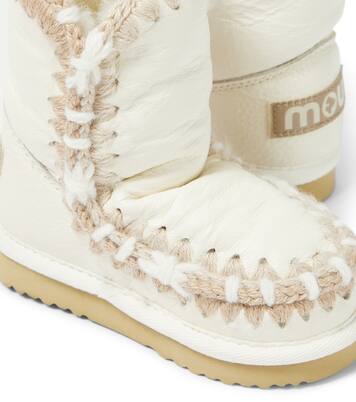 Stivali in pelle con crochet | Mou Kids