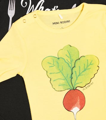 Baby - Set Gastronomic di 2 body in jersey | Mini Rodini