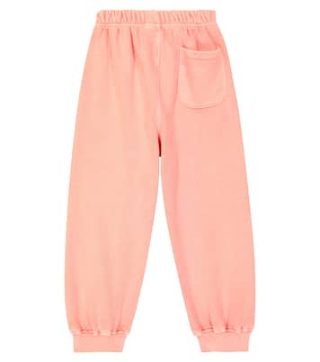 Printed cotton jersey sweatpants | Jellymallow