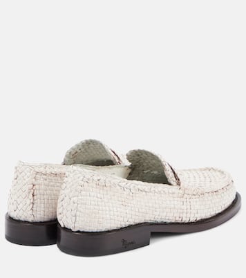 Mocassini in pelle intrecciata | Marni