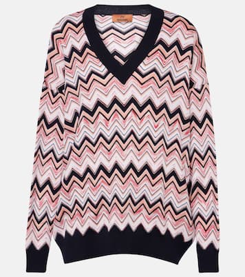 Jersey oversized en zigzag | Missoni
