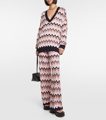 Jersey oversized en zigzag | Missoni