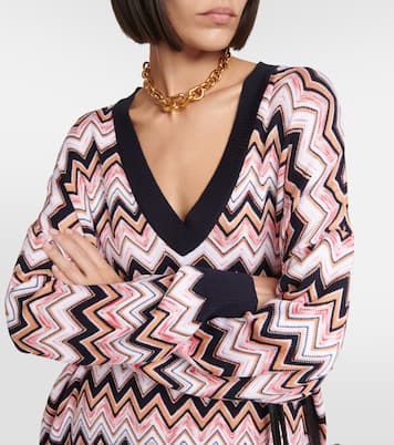 Jersey oversized en zigzag | Missoni