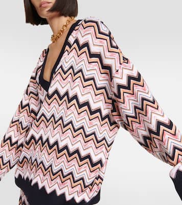 Jersey oversized en zigzag | Missoni