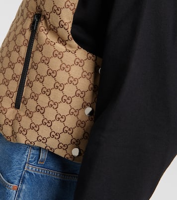 Wattierte Weste GG aus Canvas | Gucci