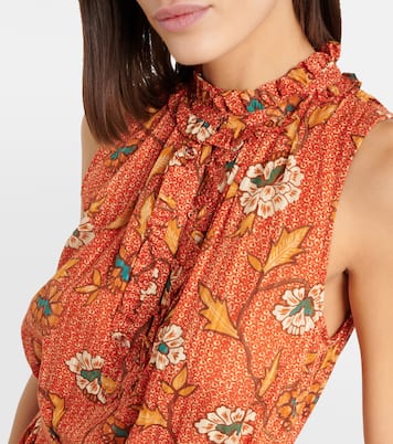 Beverly floral cotton-blend midi dress | Ulla Johnson