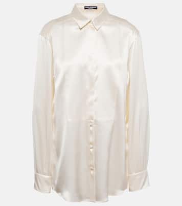 Paneled silk shirt | Dolce&Gabbana