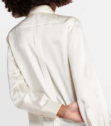 Paneled silk shirt | Dolce&Gabbana