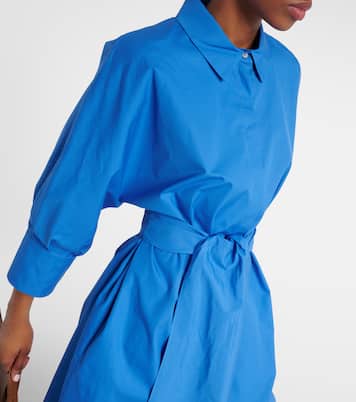 Vestido camisero de popelín de algodón | 'S Max Mara