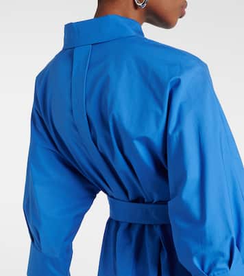 Vestido camisero de popelín de algodón | 'S Max Mara