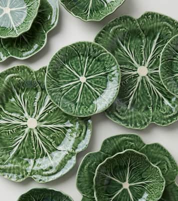 Couve set of 2 ceramic charger plates | Bordallo Pinheiro