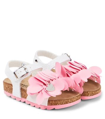 Verzierte Sandalen mit Glitter  | Monnalisa