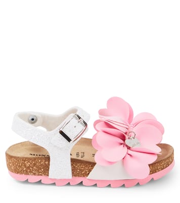 Verzierte Sandalen mit Glitter  | Monnalisa