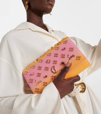Pochette Paloma en cuir à ornements | Christian Louboutin