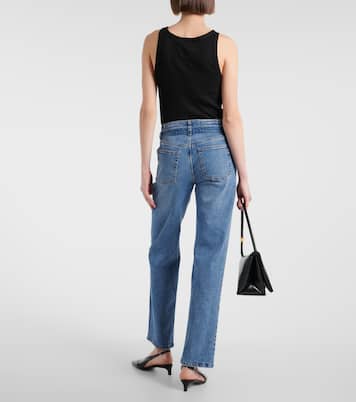 Jeans rectos Ellsworth de tiro medio | Proenza Schouler