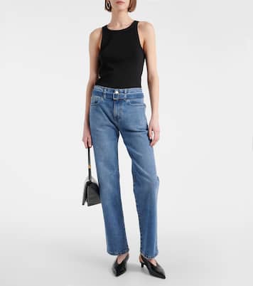 Jeans rectos Ellsworth de tiro medio | Proenza Schouler