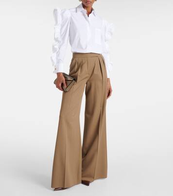 Camisa Pleiadi de popelín de algodón | Max Mara