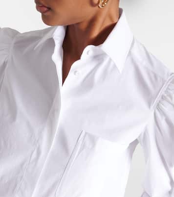 Camisa Pleiadi de popelín de algodón | Max Mara