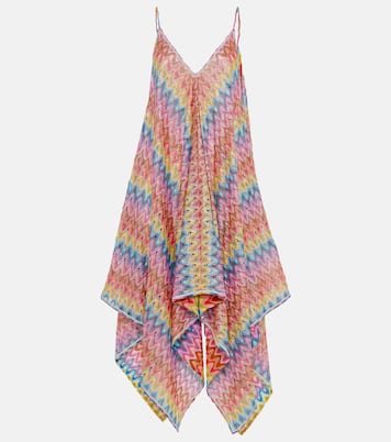 Maxikleid aus Häkelstrick | Missoni