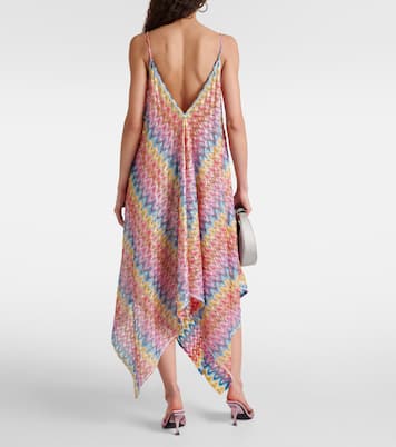 Maxikleid aus Häkelstrick | Missoni