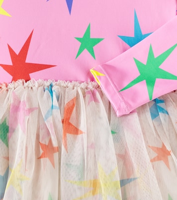 Abito con tulle e stampa | Stella McCartney Kids