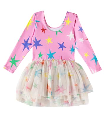 Abito con tulle e stampa | Stella McCartney Kids