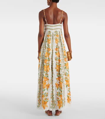 Vestido largo Tropical Lightness de algodón | Farm Rio