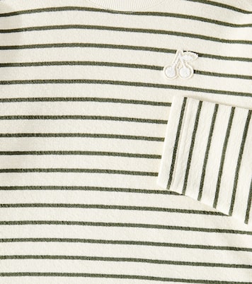 Felpa Gaya in misto cotone a righe | Bonpoint