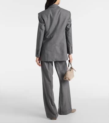 Blazer doppiopetto in lana vergine | Brunello Cucinelli