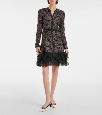 Embellished ruffled minidress | Giambattista Valli