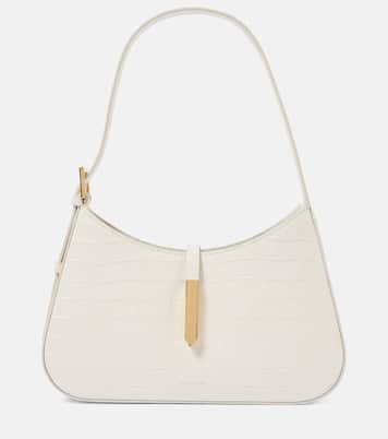 Tokyo croc-effect leather shoulder bag | DeMellier