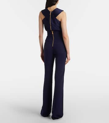 Jeans a gamba larga e vita alta | Balmain