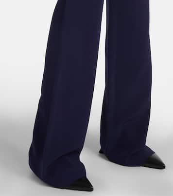 Jeans a gamba larga e vita alta | Balmain