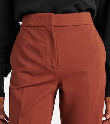 Pantaloni slim Pegno in jersey | Max Mara