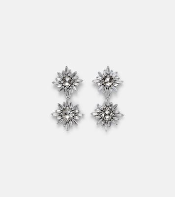 Boucles d'oreilles en or blanc 18 ct et diamants | Suzanne Kalan