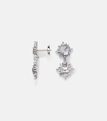 Boucles d'oreilles en or blanc 18 ct et diamants | Suzanne Kalan