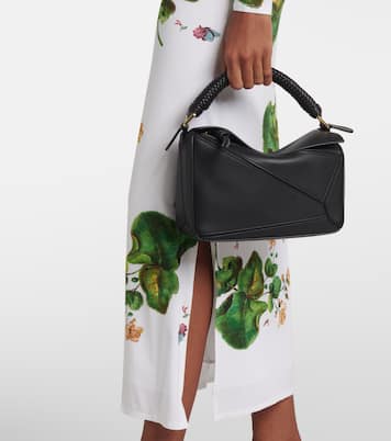 Tote Puzzle Small aus Leder | Loewe