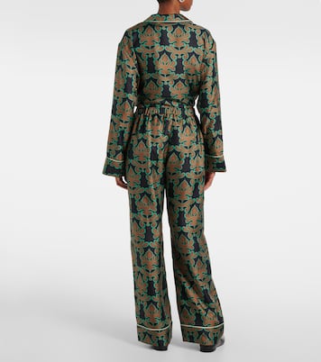 Pantalon de pyjama Herald en soie | La DoubleJ
