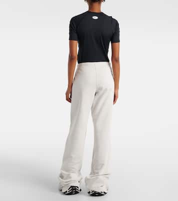 Pantalones deportivos flared de algodón | Balenciaga