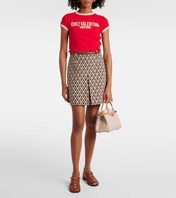 Antibes Small canvas tote bag | Valentino Garavani