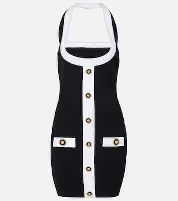 Abito corto con scollo all'americana | Balmain