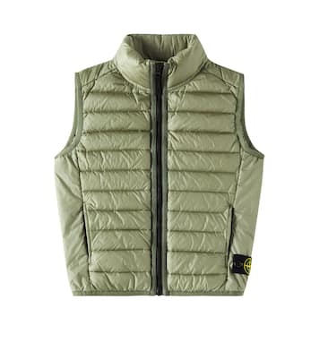 Daunenweste Compass | Stone Island Junior
