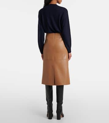 Midirock aus Lederimitat | 'S Max Mara